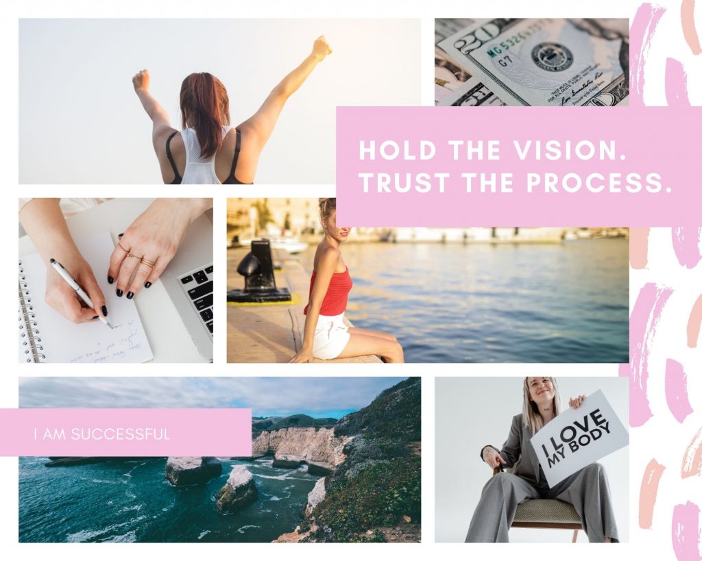 collage vision board